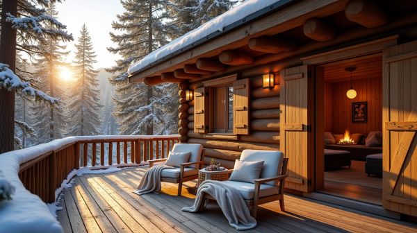 Optimiser votre confort avec un chalet habitable clé en main
