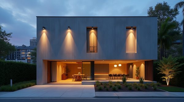 Solutions créatives d'éclairage pour projets architecturaux contemporains